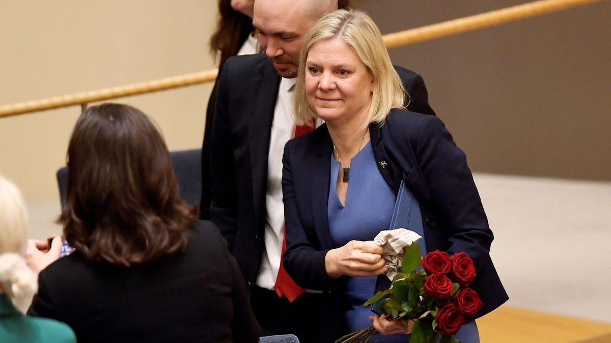 Neúspěšná premiéra. Historicky první žena v čele Švédska končí už po pár hodinách